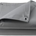 Waterproof Sauna Tarp, Heavy Duty Outdoor Cover for Wooden Sauna Room, Barrel Sauna, Camping Tent – Double-Sided Coating, Tear-Resistant, 118.1"x157.5"