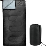 Envelope Sleeping Bags 4 Seasons Warm or Cold Lightweight Indoor Outdoor Sleeping Bags for Adults, Backpacking, Camping
