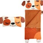 Kid Sleeping Bag-Thick Large Cut Sleeping Bag 61.8"×28.3" for Kindergarten -Removable Flannel School Mat for Boys and Girls Super Soft, Warm, Cozy