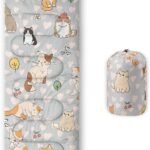 Camping Sleeping Bags,3 Season Warm & Cool Weather,Lightweight,Waterproof Sleeping Bags for Adults & Kids,Traveling,and Outdoors,Camping Gear Equipment