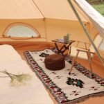 Luxury Cotton Bell Tent, Yurt Canvas Tent with Stove Jack, 4/6/8 Person Family 4 Season Camping - Image 2